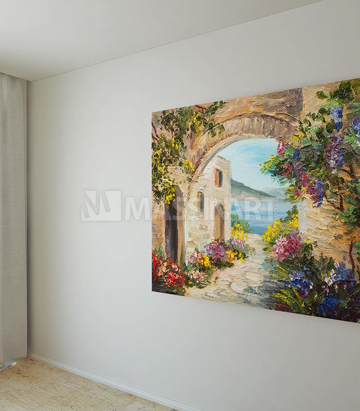Cuadro Magic Sea Gardens — embalaje y kit de colgado incluido, listo para colgar