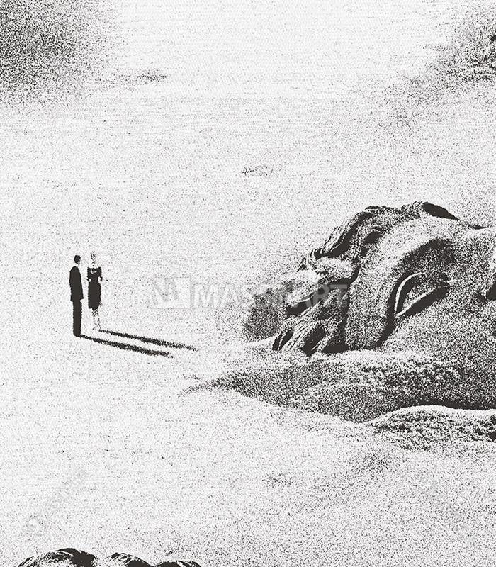 Cuadro Ozymandias Massinart — embalaje de envío listo para colgar