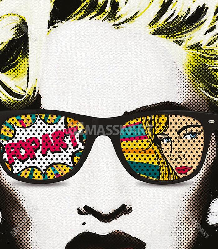 Cuadro Pop Art Madonna Massinart — embalaje y envío listo para colgar