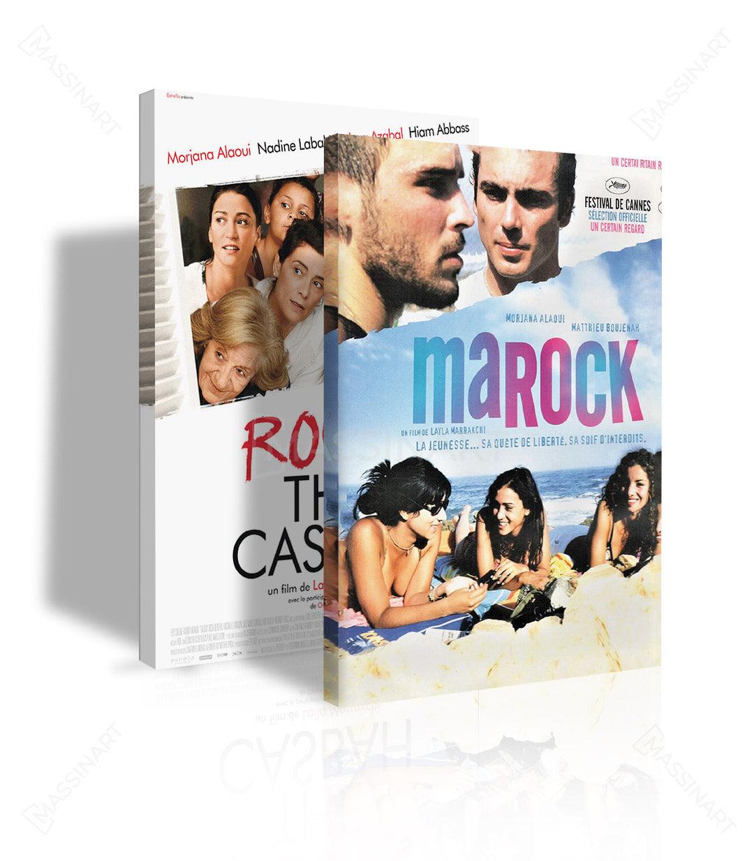 Cuadro díptico Marock y Rock the Casbah Massinart — embalaje de envío listo para colgar
