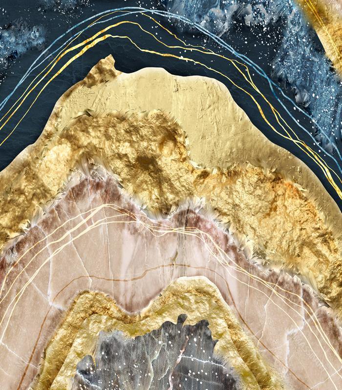 Cuadro Layers Massinart — embalaje y envío listo para colgar