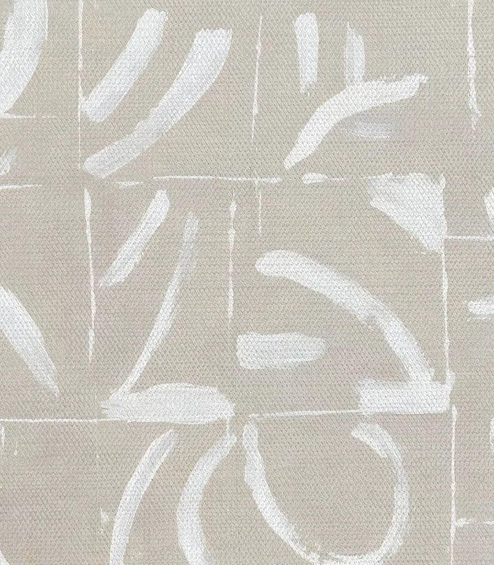 Ambiente de hotel con Quiet Motion, cuadro abstracto contemporáneo — Massinart