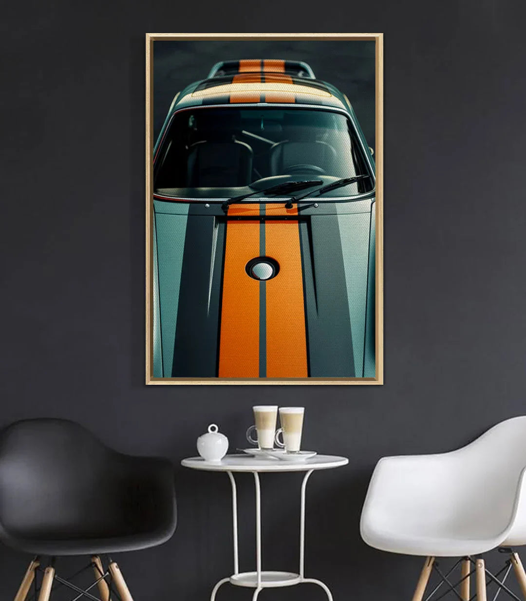 Cuadro automóvil sport en habitación juvenil decoración moderna Massinart