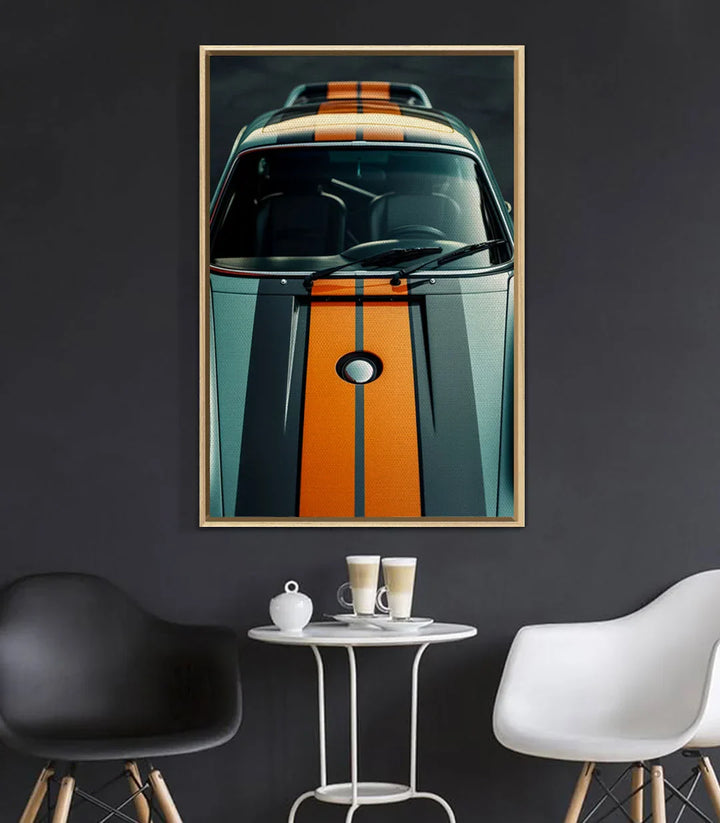 Cuadro automóvil sport en habitación juvenil decoración moderna Massinart