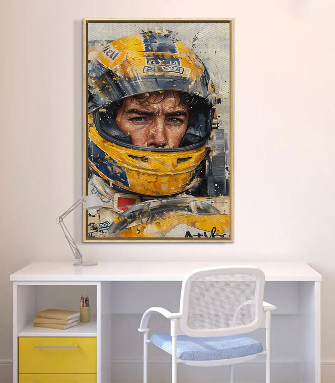 Cuadro Racing Focus retrato deportivo motivacional Massinart