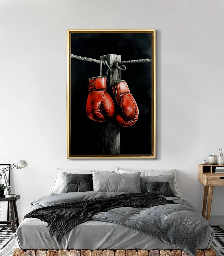 Gloves of Victory en ambientación decoración dormitorio moderno Massinart