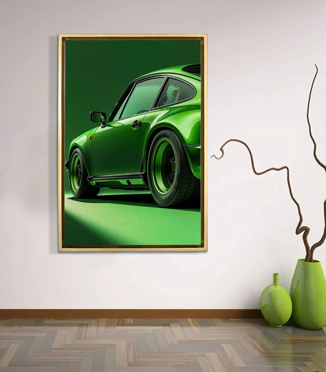 Cuadro Verdant Drive en salón moderno — decoración pared Massinart