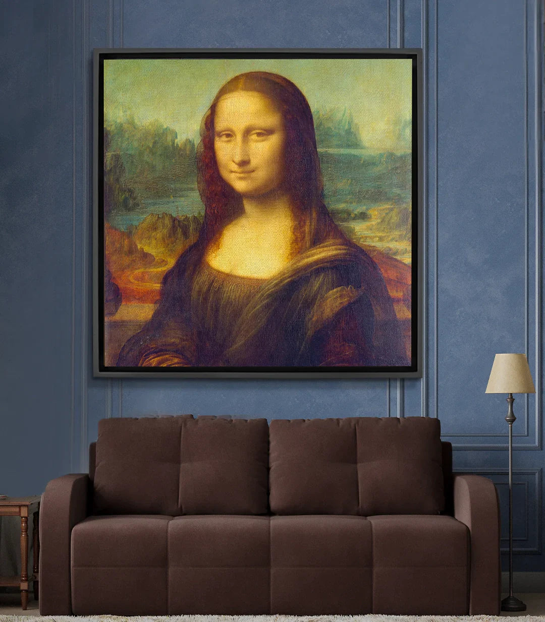 Cuadro La Gioconda decoración salón moderno Massinart