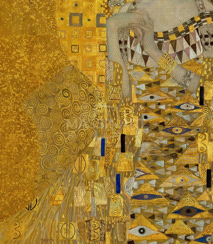 Cuadro retrato Adele Bloch-Bauer de Klimt calidad premium Massinart