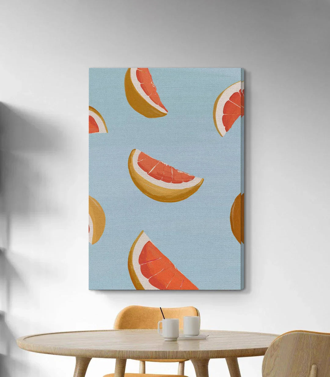 Cuadro Orange Slices decoración interior salón moderno Massinart
