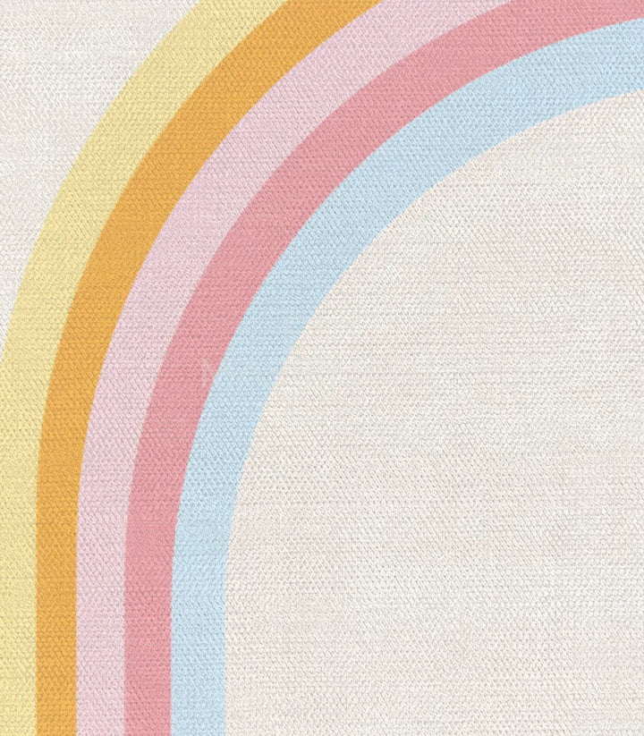 Decoración de pared infantil con cuadro arcoíris — Massinart