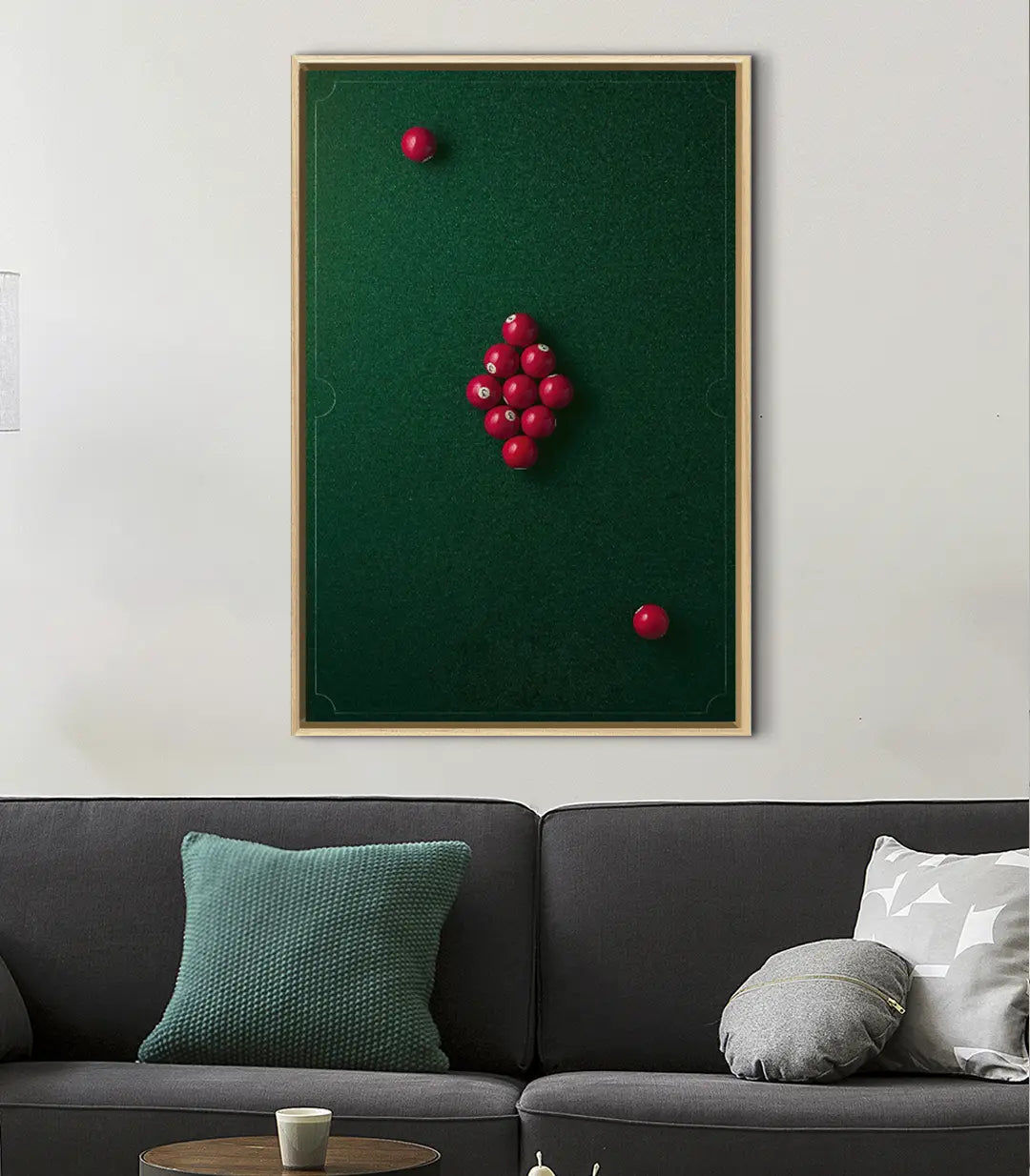 Cuadro Billiard Bluff decoración mural interior contemporáneo — Massinart