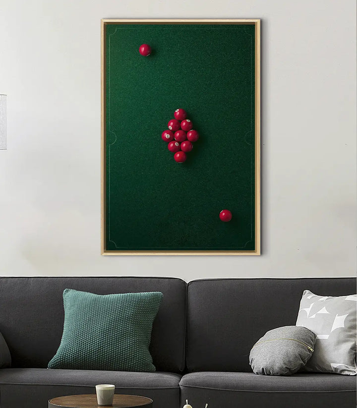 Cuadro Billiard Bluff decoración mural interior contemporáneo — Massinart