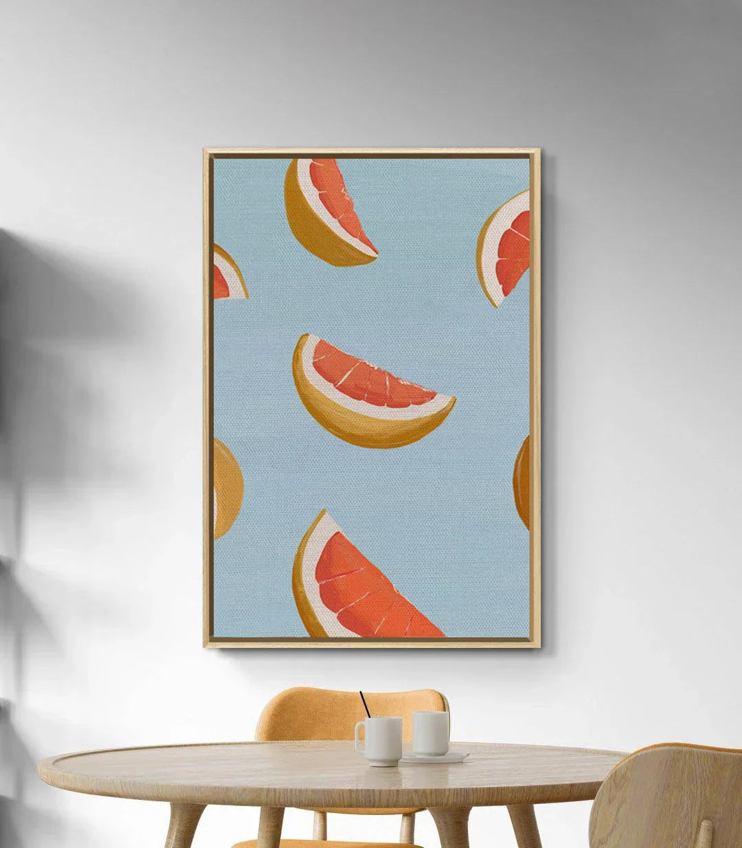 Cuadro Orange Slices decoración mural cocina contemporánea Massinart