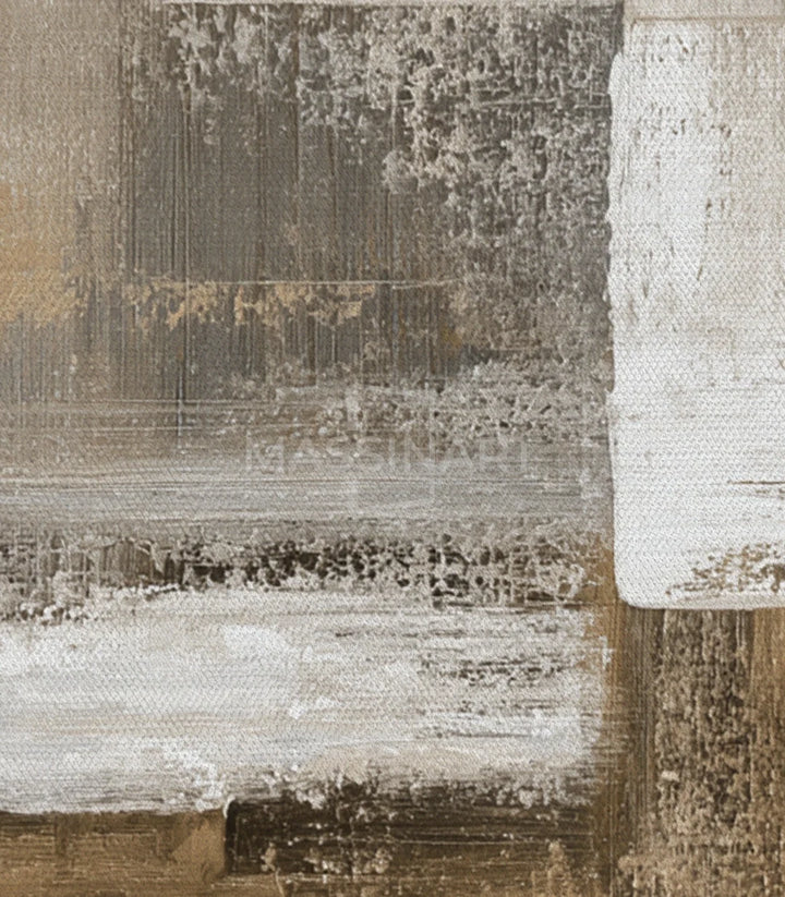 Earthtones – cuadro abstracto texturizado, acabado Deluxe con retoques a mano