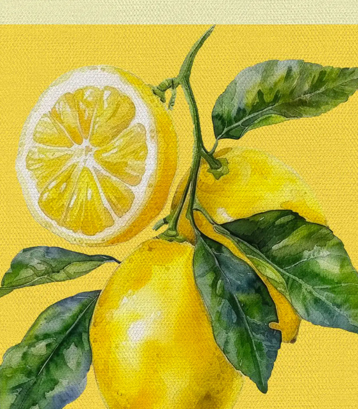 Cuadro «Create your own sunshine» — afirmación positiva en amarillo, Massinart