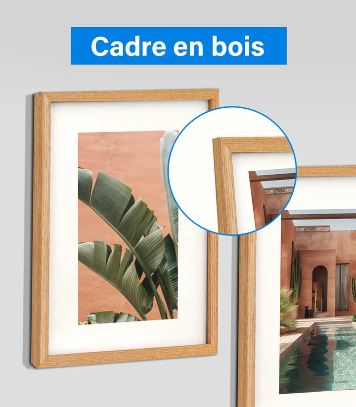 Cuadro Marrakech en salón moderno verde salvia — conjunto de cuadros decorativos Massinart