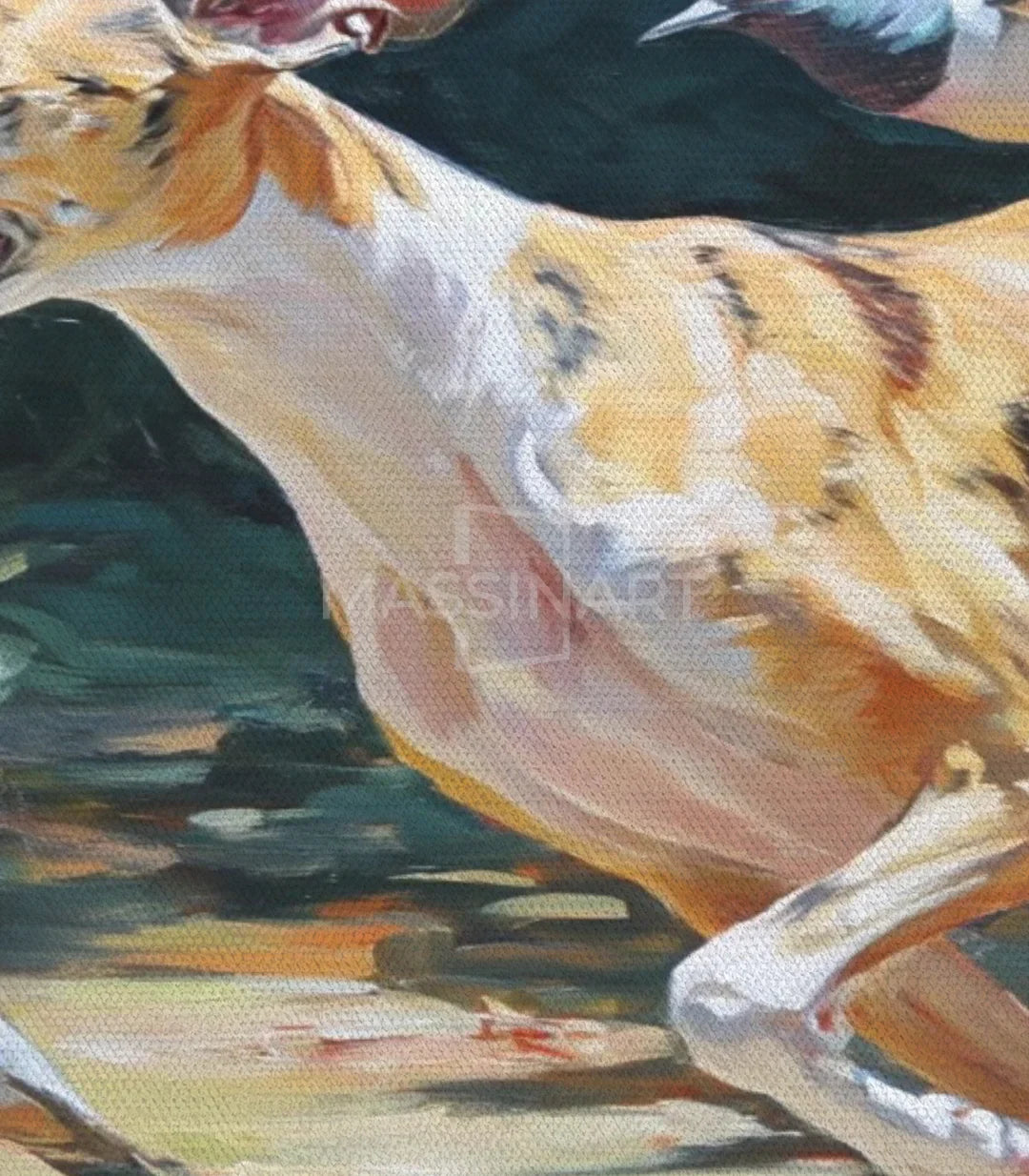 Cuadro Chasing Freedom embalaje y envío listo para colgar — Massinart