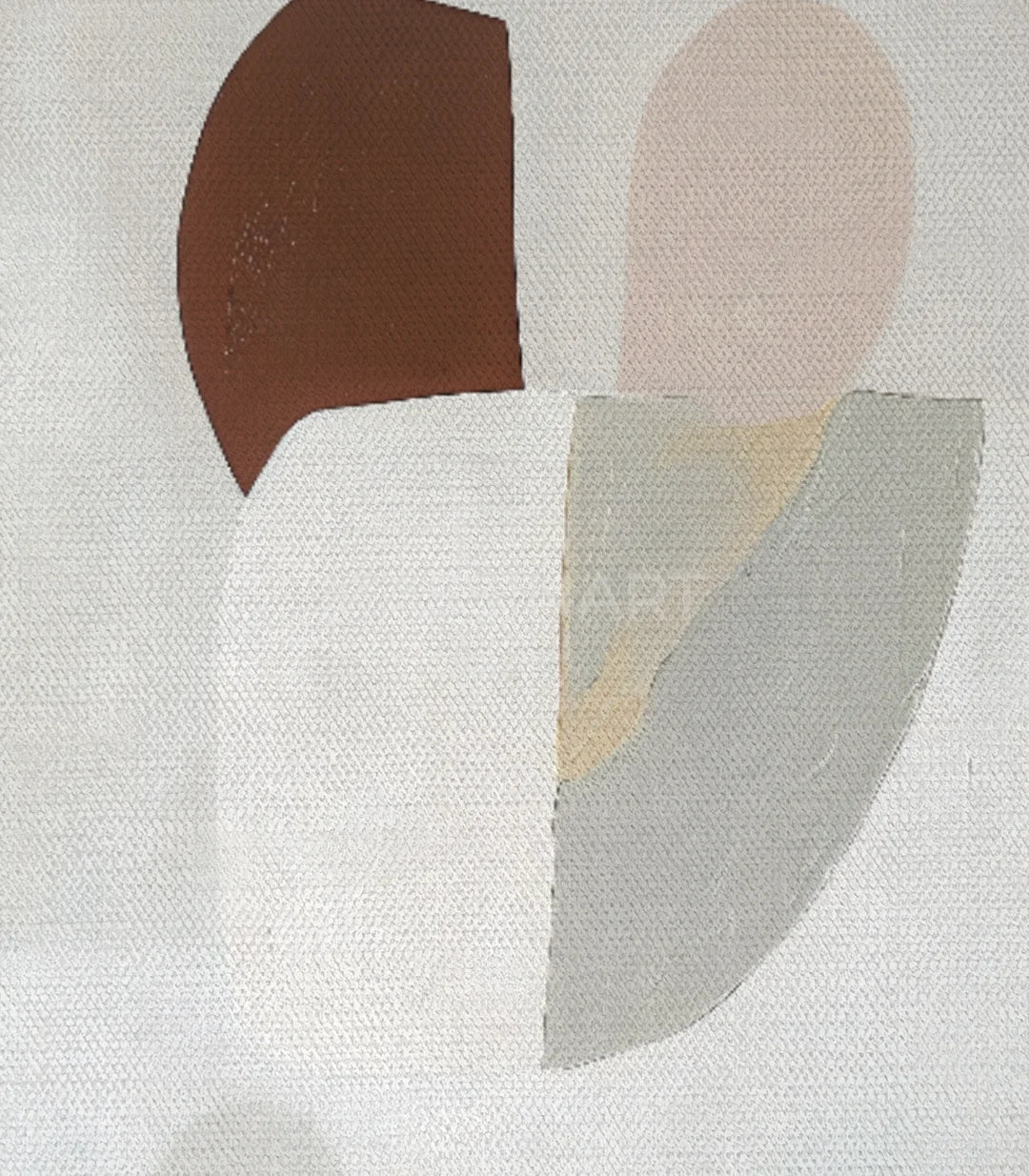 Cuadro Cadence comedor arte abstracto ambiente elegante Massinart