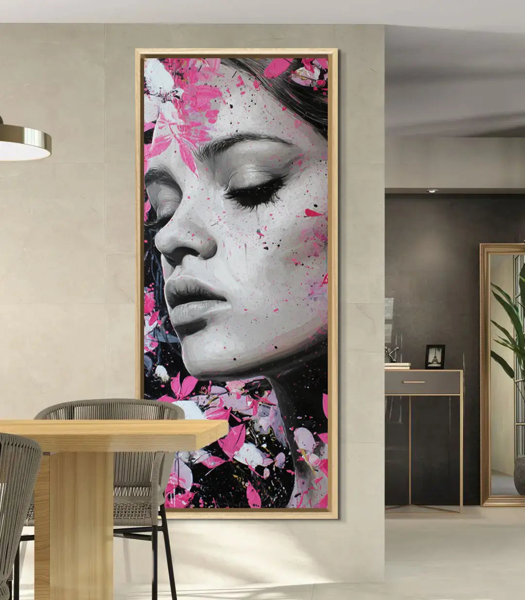Cuadro The Bloom Within en decoración de interiores estilo urbano Massinart