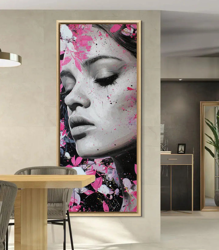 Cuadro The Bloom Within en decoración de interiores estilo urbano Massinart
