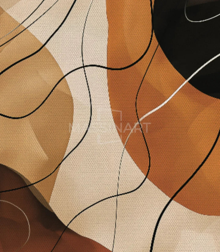 Cuadro Earthy Massinart — ambiente interior contemporáneo
