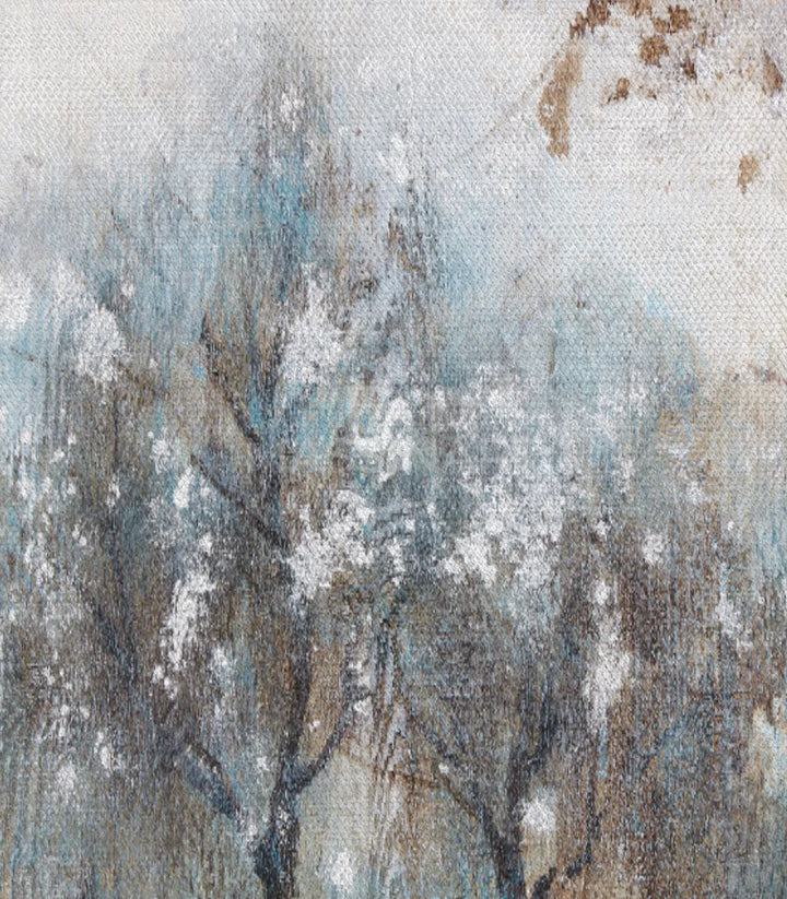 Cuadro Bright Tree con marco negro, vista en detalle — Massinart