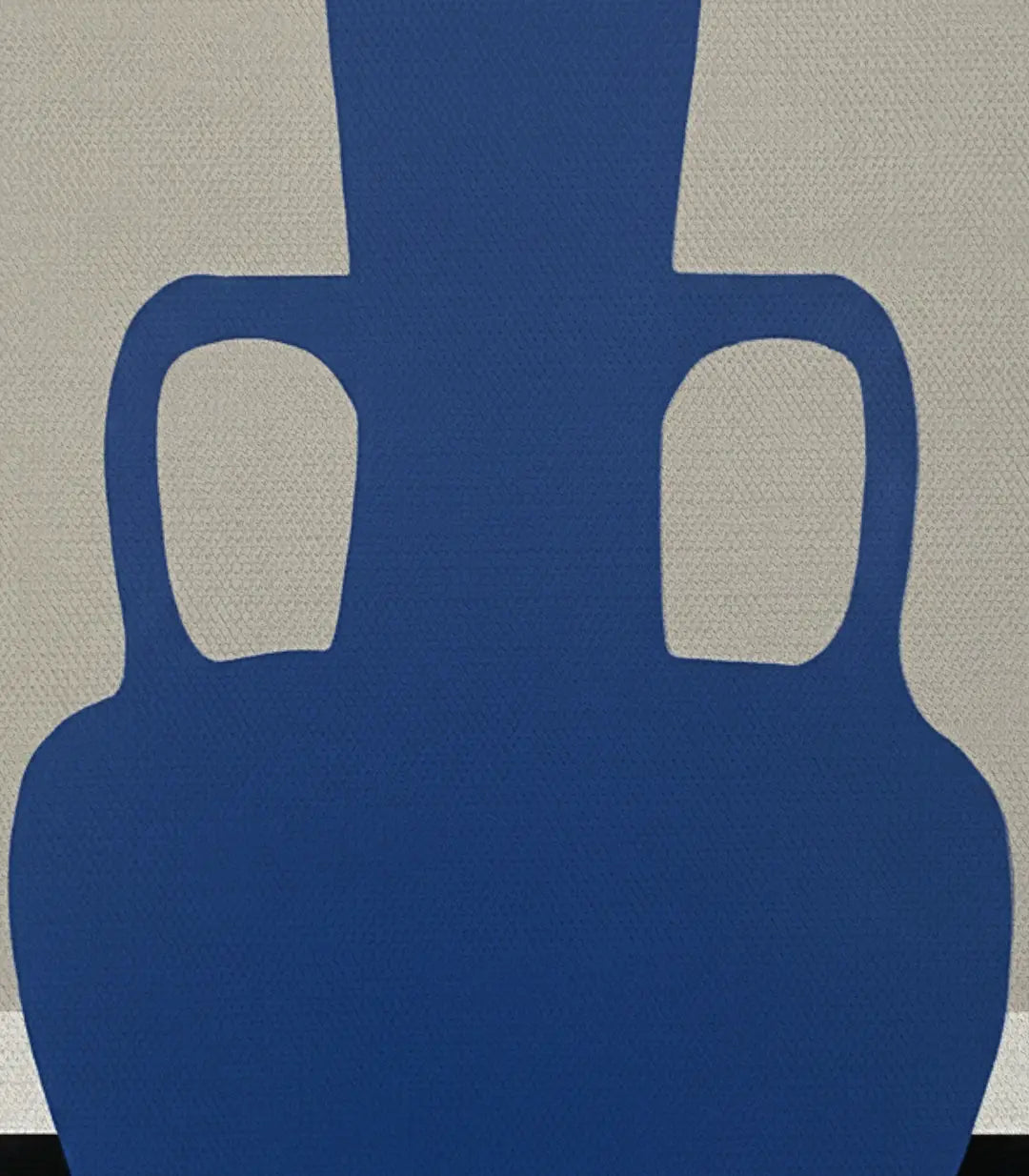 Composición jarrón damero cuadro minimalista decoración interior Massinart