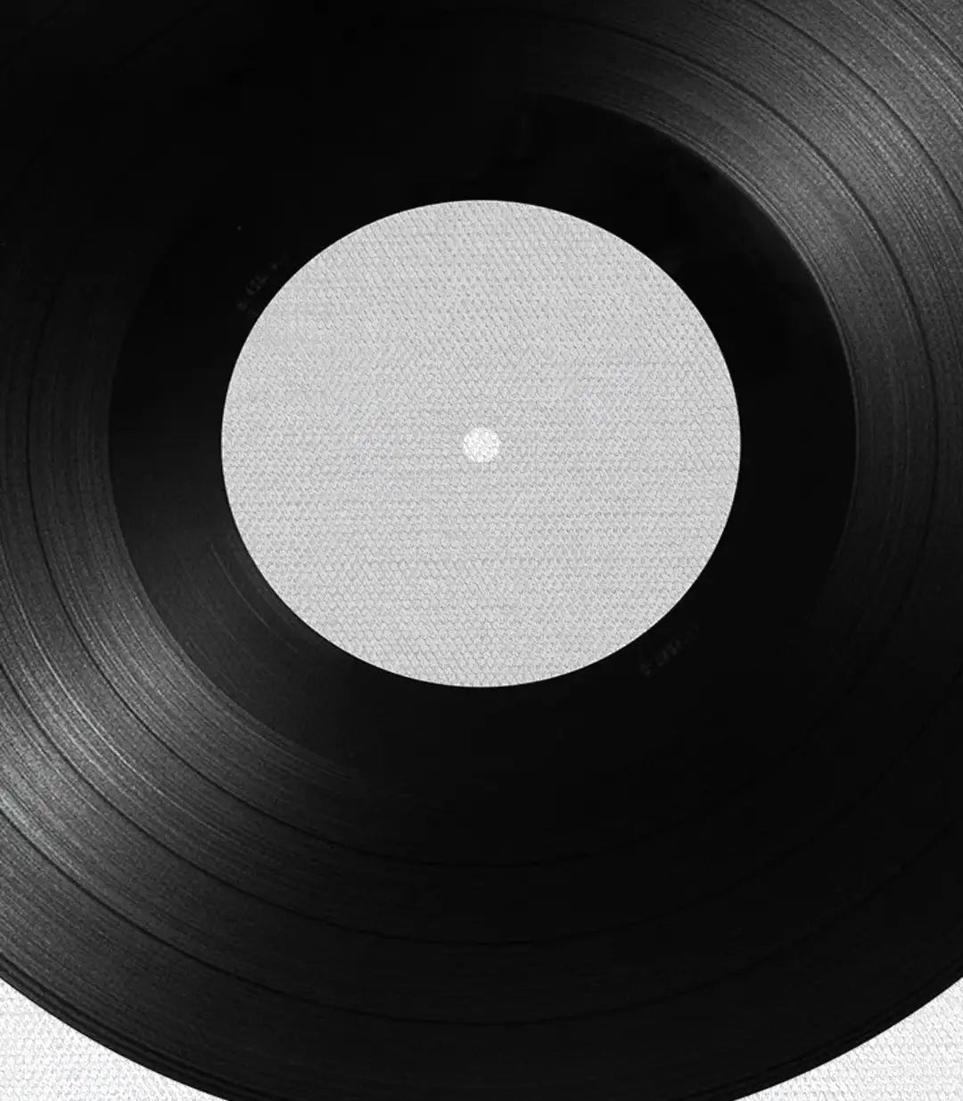 Cuadro foto-art música retro Massinart — detalle marco negro