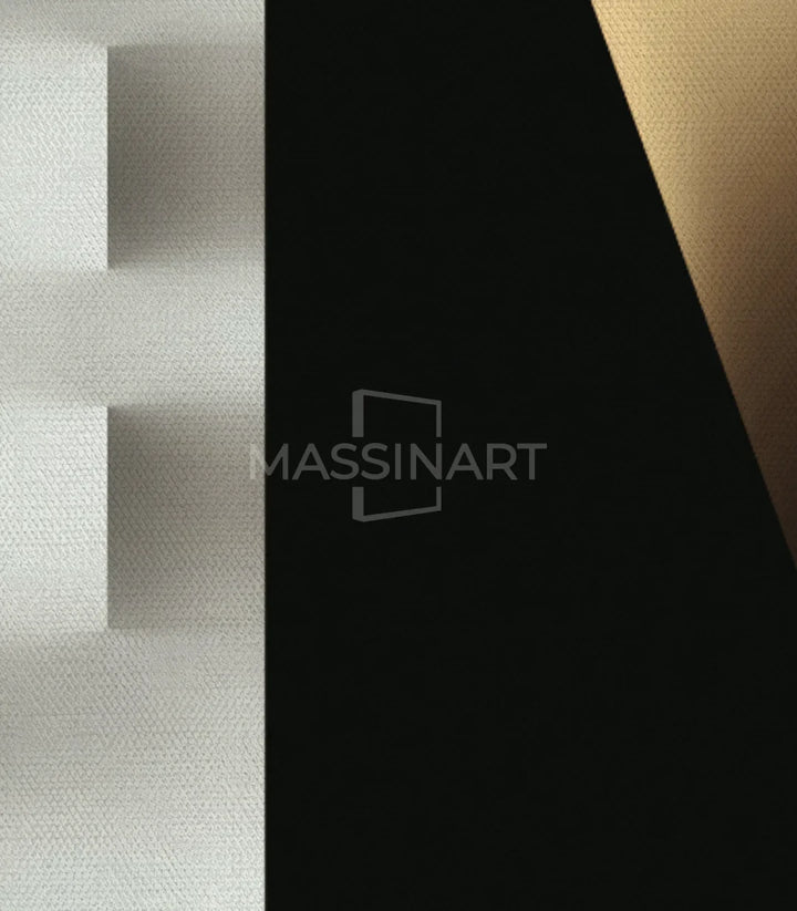 Decoración salón moderno — formas depuradas minimalistas Massinart