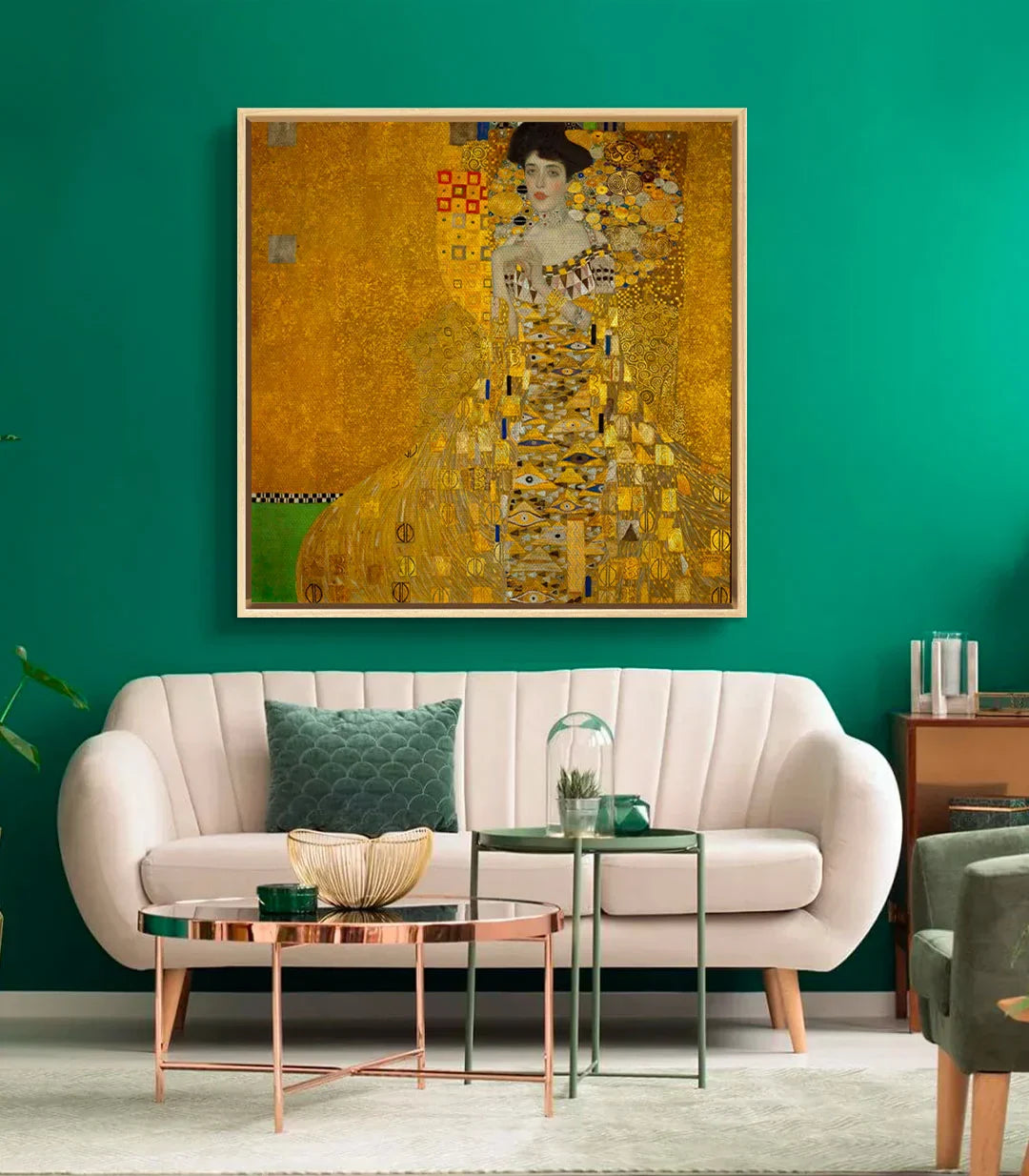 Cuadro retrato Adele Bloch-Bauer decoración interior hogar Massinart
