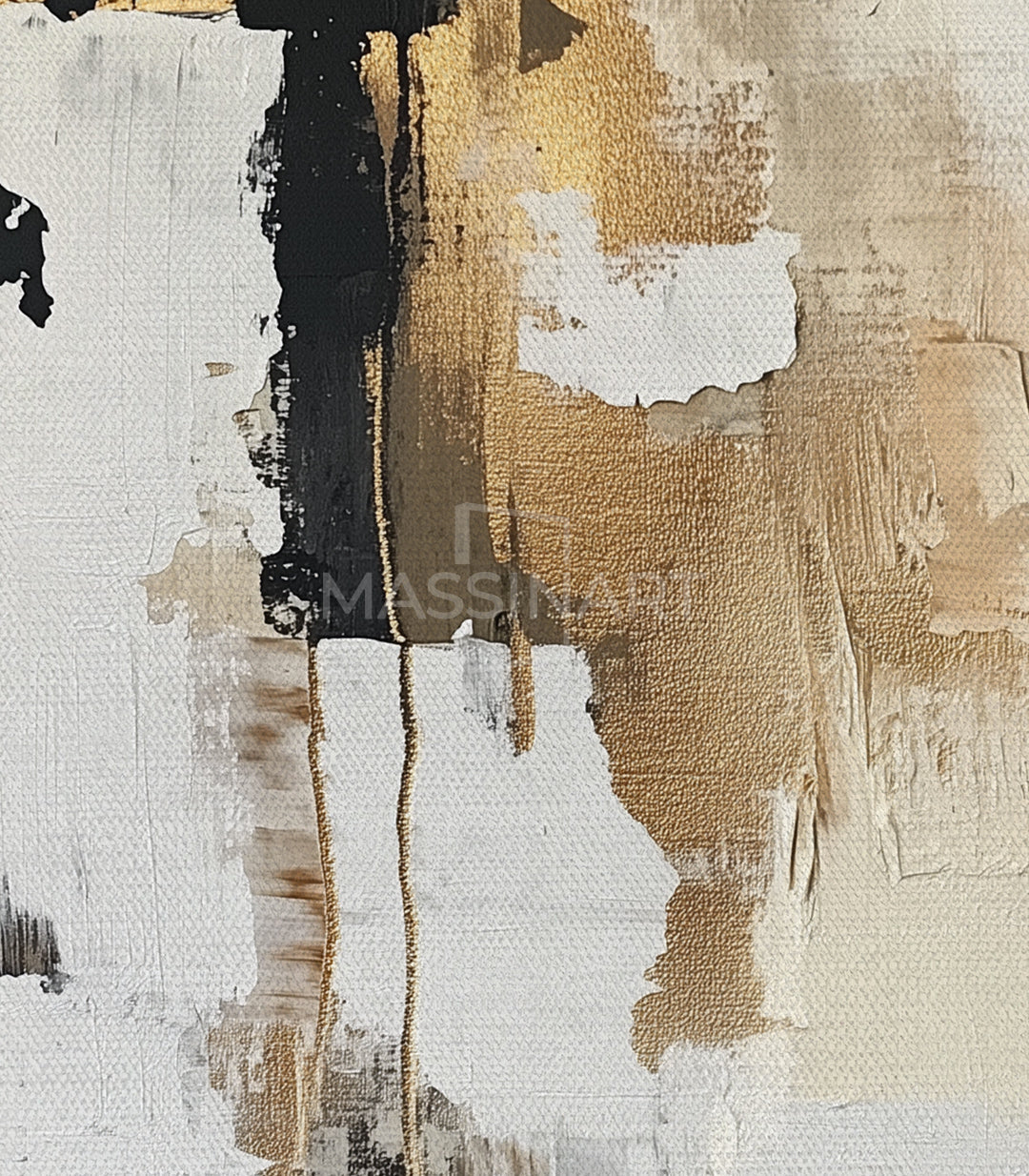 Cuadro Worn Walls Massinart — embalaje y envío listo para colgar