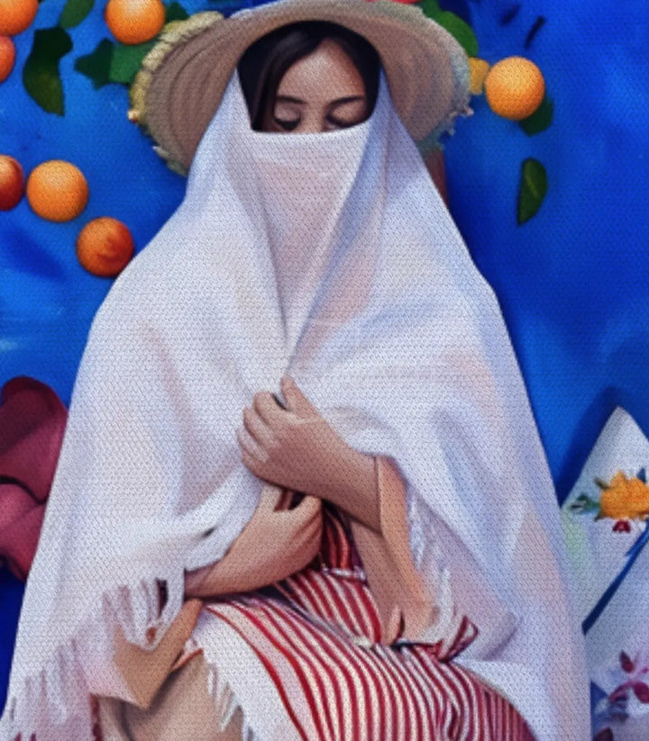 Cuadro Lady of the North Massinart — embalaje de envío listo para colgar