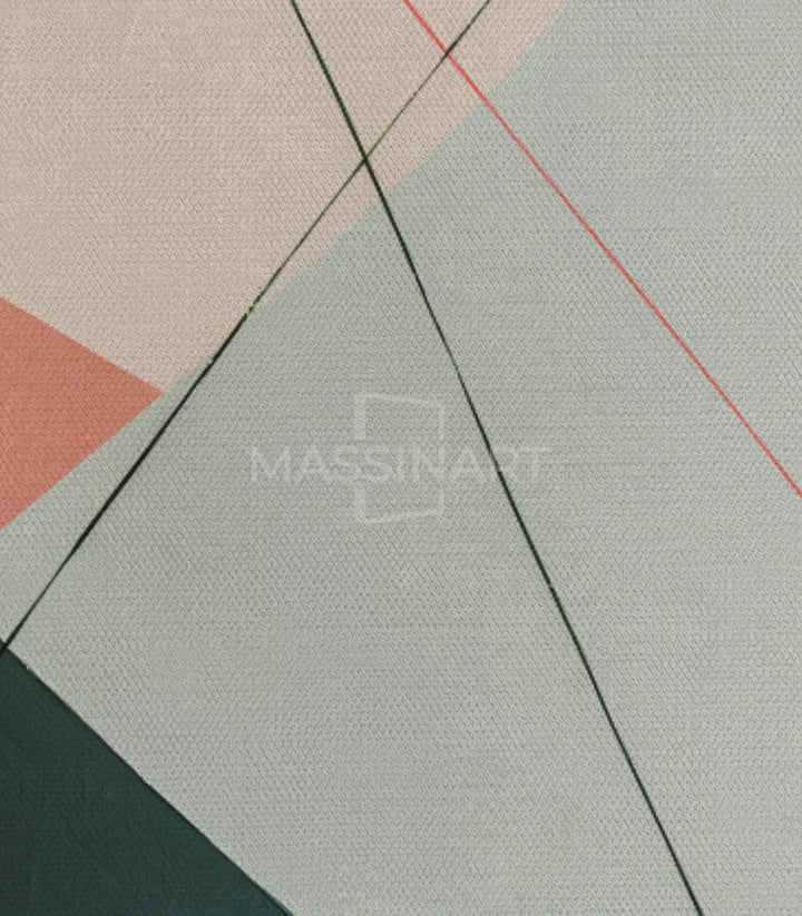 Cuadro Lineage Massinart — vista general decoración interior salón