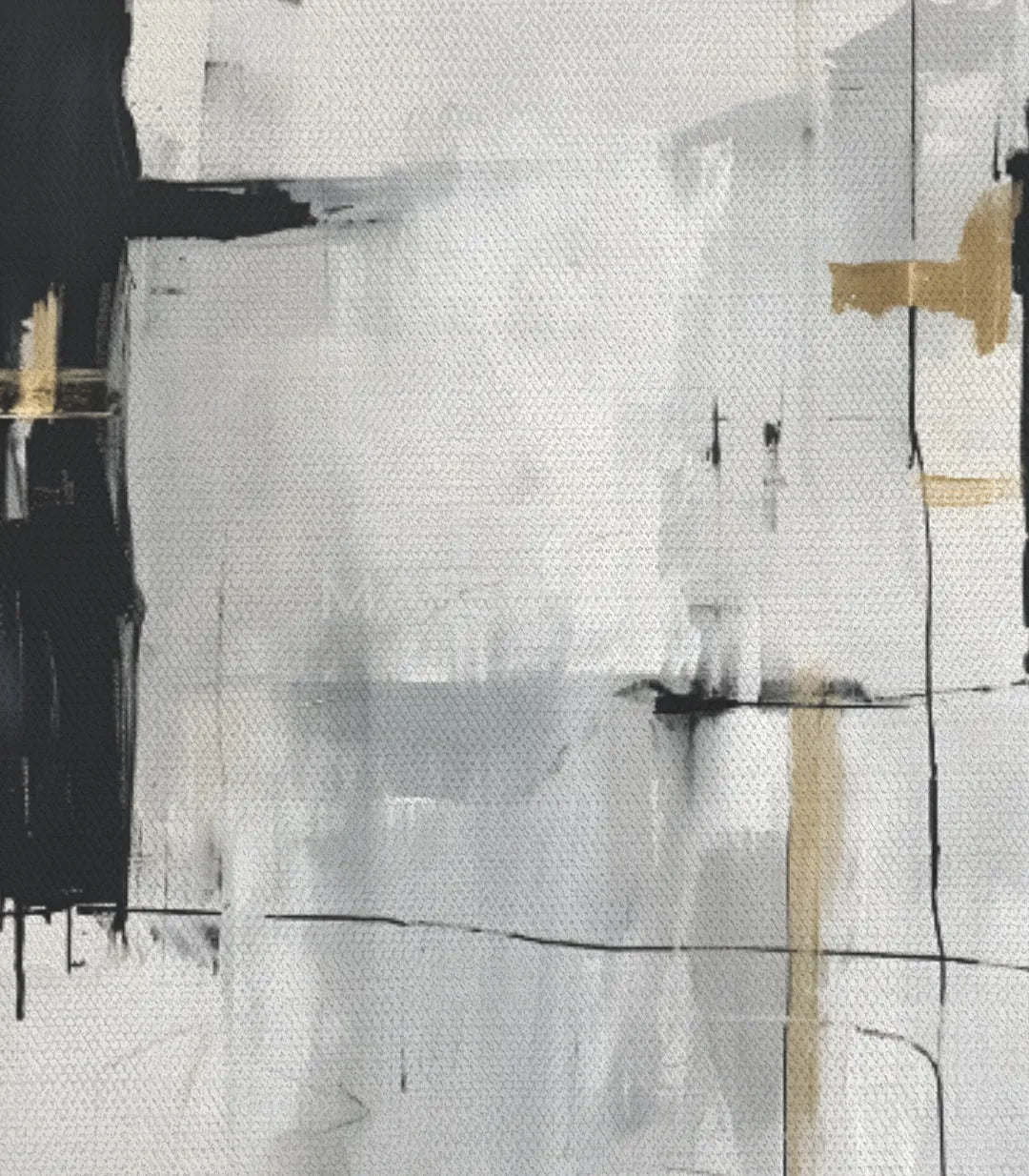 Conjunto tríptico Density arte abstracto decoración contemporánea Massinart