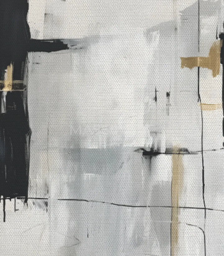 Conjunto tríptico Density arte abstracto decoración contemporánea Massinart