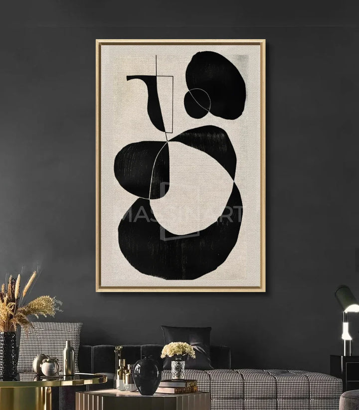 Cuadro Enigma decoración interior dormitorio contemporáneo Massinart