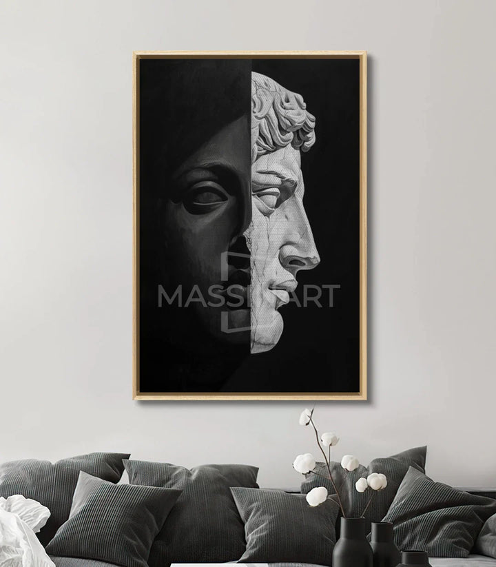 Cuadro Devide decoración interior moderno minimalista Massinart