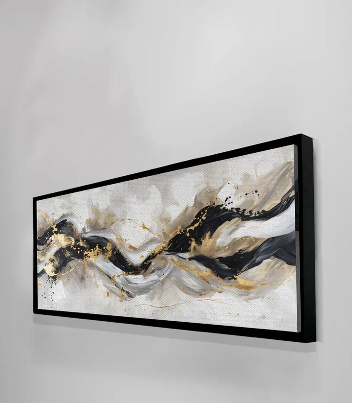 Cuadro Surge en habitación de hotel de lujo — marco dorado Massinart