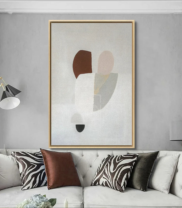 Cuadro Cadence arte minimalista formas abstractas decoración interior Massinart