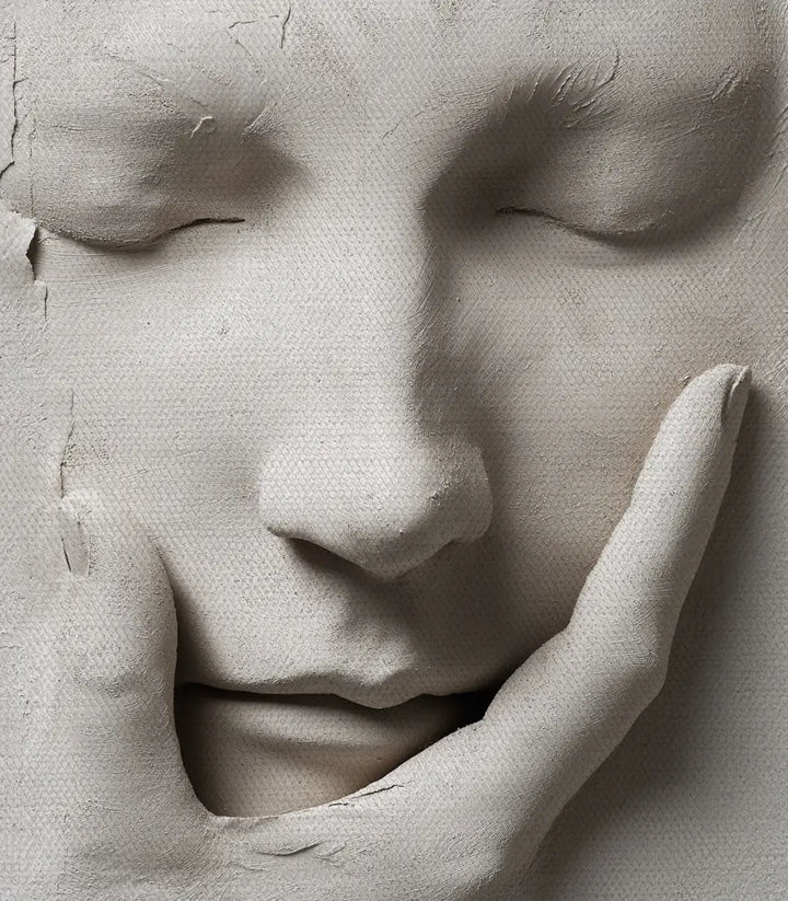 Slumber – lámina artística figurativa en blanco y negro, ambiente sereno | Massinart