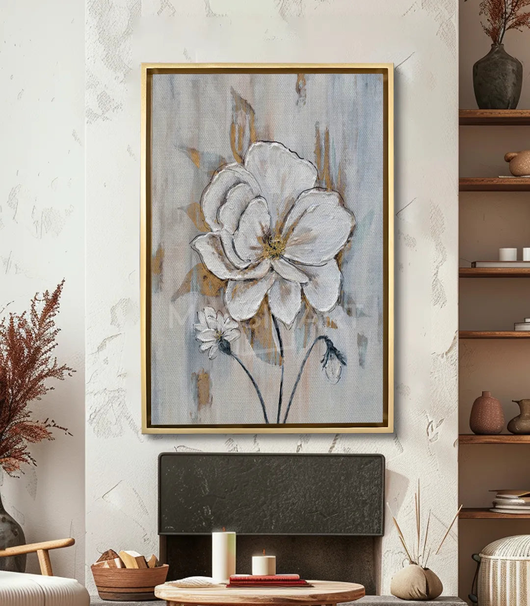 Cuadro Blossom decoración salón moderno ambientación Massinart