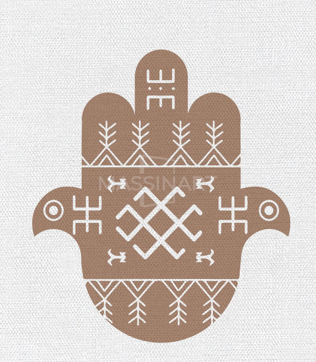 Cuadro Amazigh Spirit interiorismo — diseño nórdico con influencia marroquí, Massinart