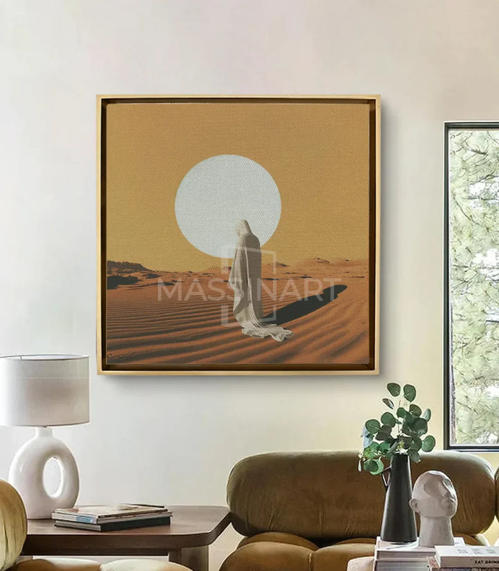 Cuadro Lost Nomad en salón moderno decoración pared — Massinart