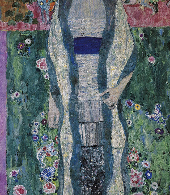Ambientación interior con cuadro retrato vertical estilo clásico, Massinart