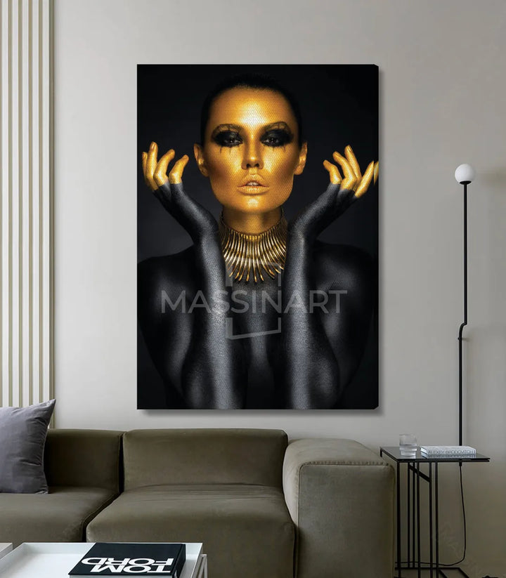 Cuadro Fashion Glamour en pasillo decorativo Massinart