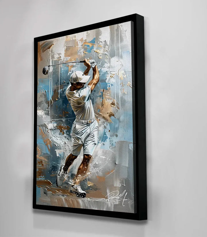 Cuadro The Perfect Hit arte deportivo moderno — lienzo canvas Massinart
