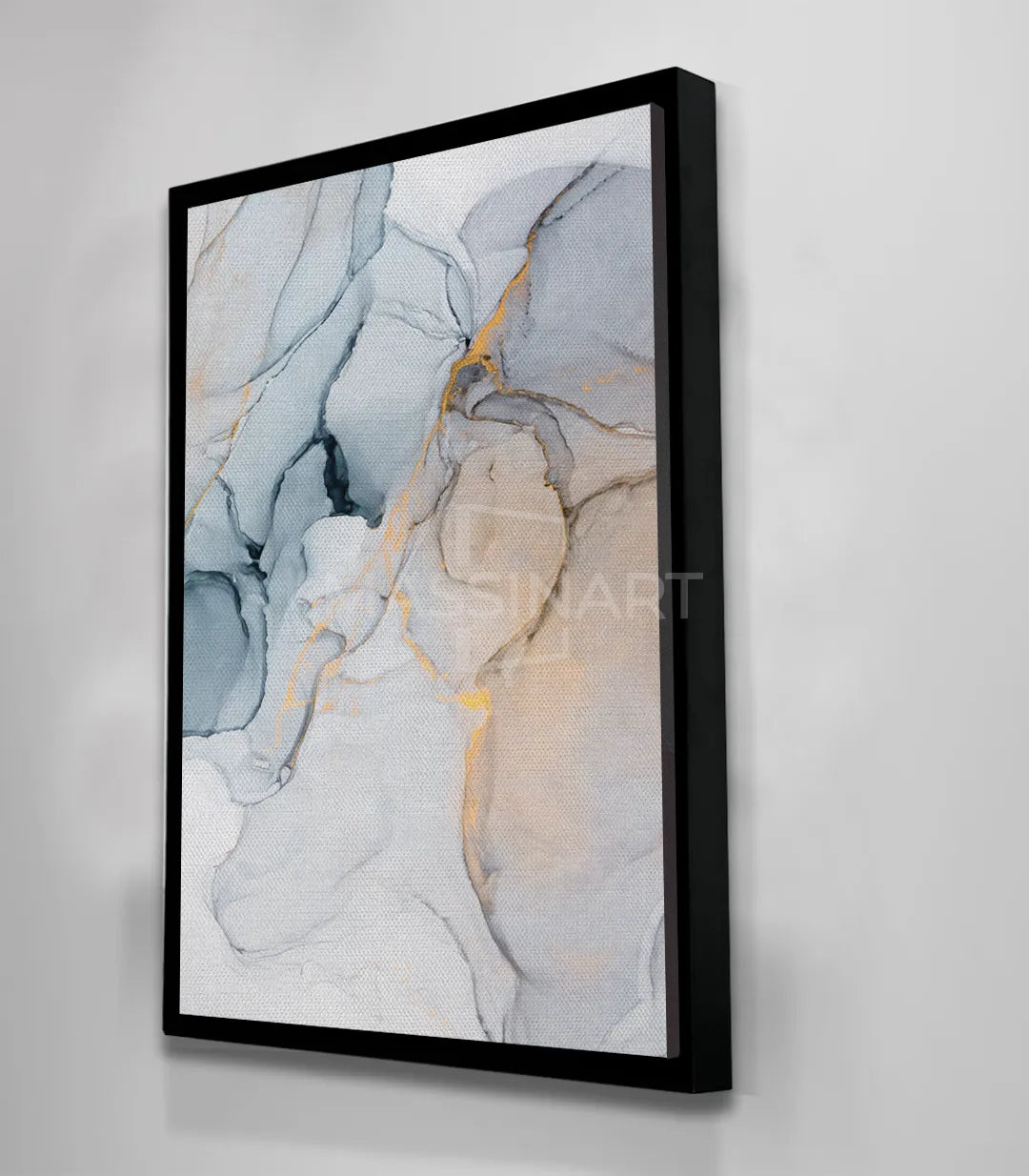 Cuadro Ocean Marble en despacho contemporáneo — ambiente sereno | Massinart