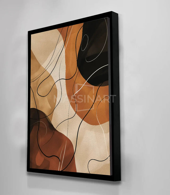 Cuadro Earthy Massinart — vista general decoración