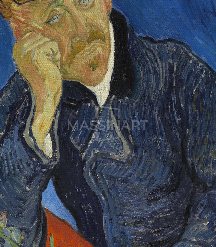 Decoración interior con cuadro Dr Paul Gachet de Van Gogh, Massinart